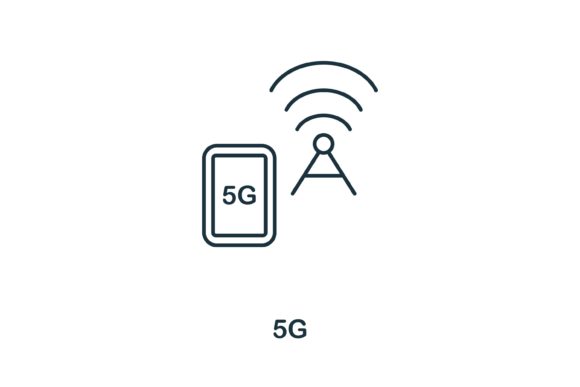 5G Icon: Graphics and Icons for Modern Branding