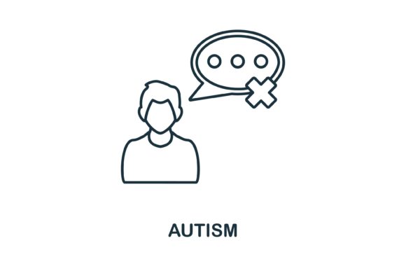 Autism Icon: Graphics and Icons for Branding