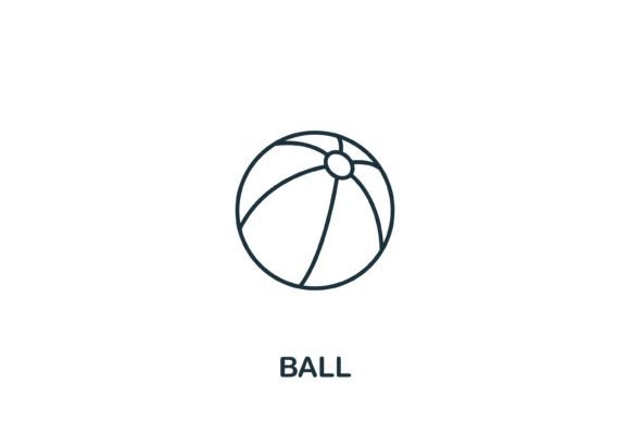Ball Icon: Graphics and Icons for Modern Design