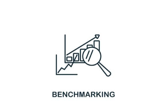 Benchmarking Icon: Graphics and Icons for Design Projects