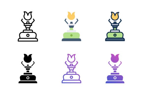 Cooking Stove Portable Icon Graphics