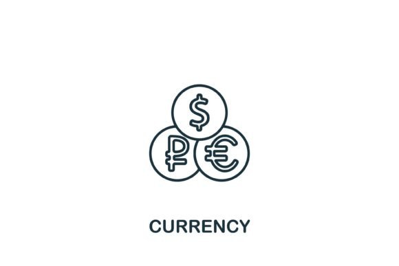 Currency Icon: Graphics and Icons for Modern Design