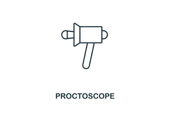 Proctoscope Icon Graphics and Icons