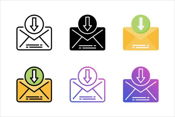 Received Mail Icon: Graphics and Icons for Real Publishing