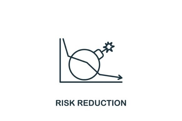 Risk Reduction Icon: Graphics and Icons for Designers