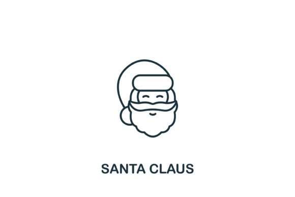 Santa Claus Icon Graphics and Icons