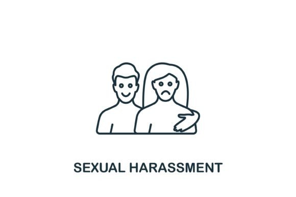 Sexual Harassment Icon Graphics and Icons