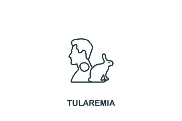 Tularemia Icon: Graphics and Icons for Branding