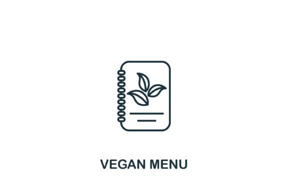Vegan Menu Icon Review